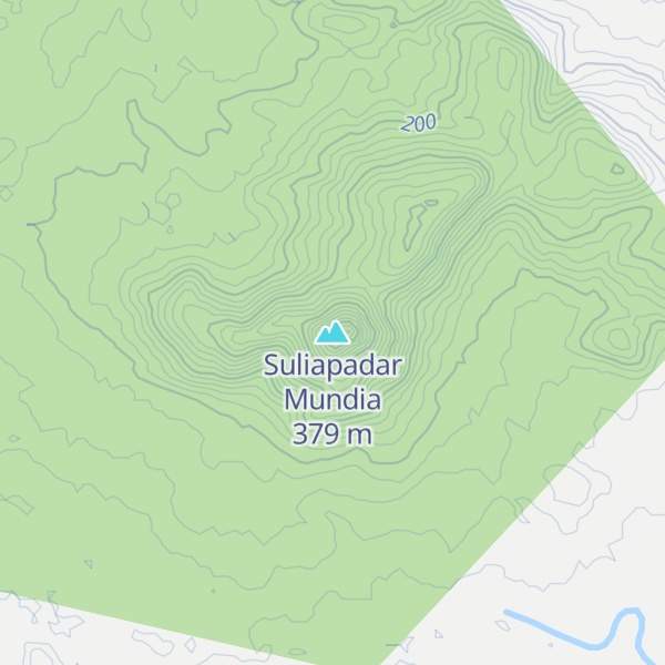 Map of Suliapadar Mundia