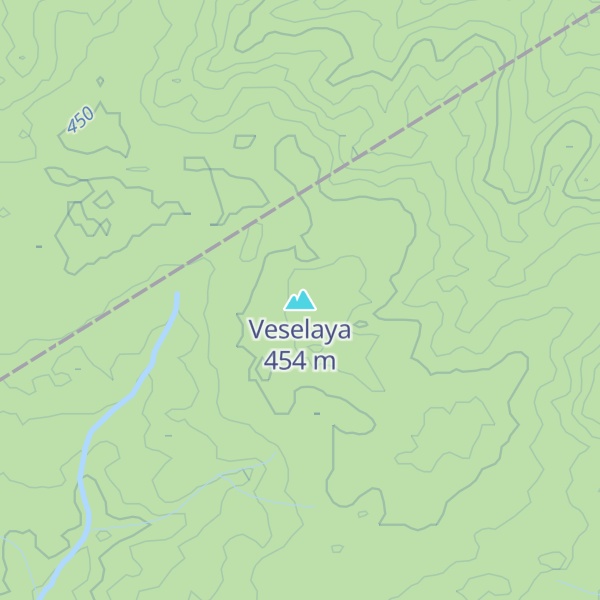 Map of Veselaya