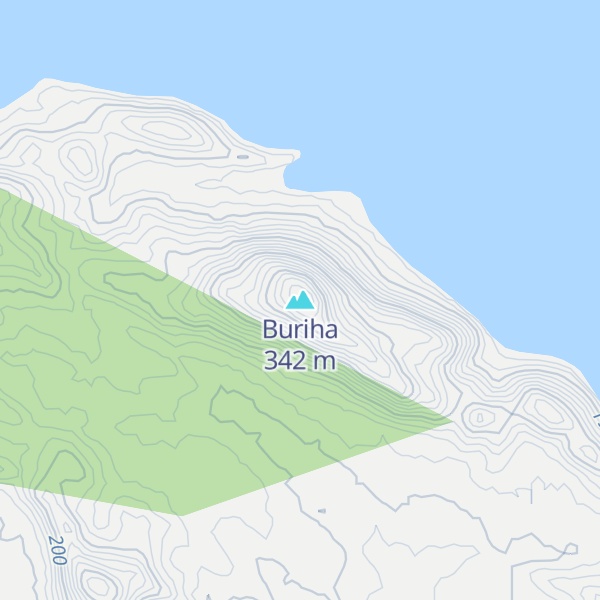 Map of Buriha
