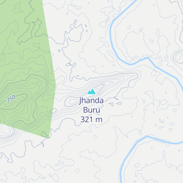 Map of Jhanda Buru