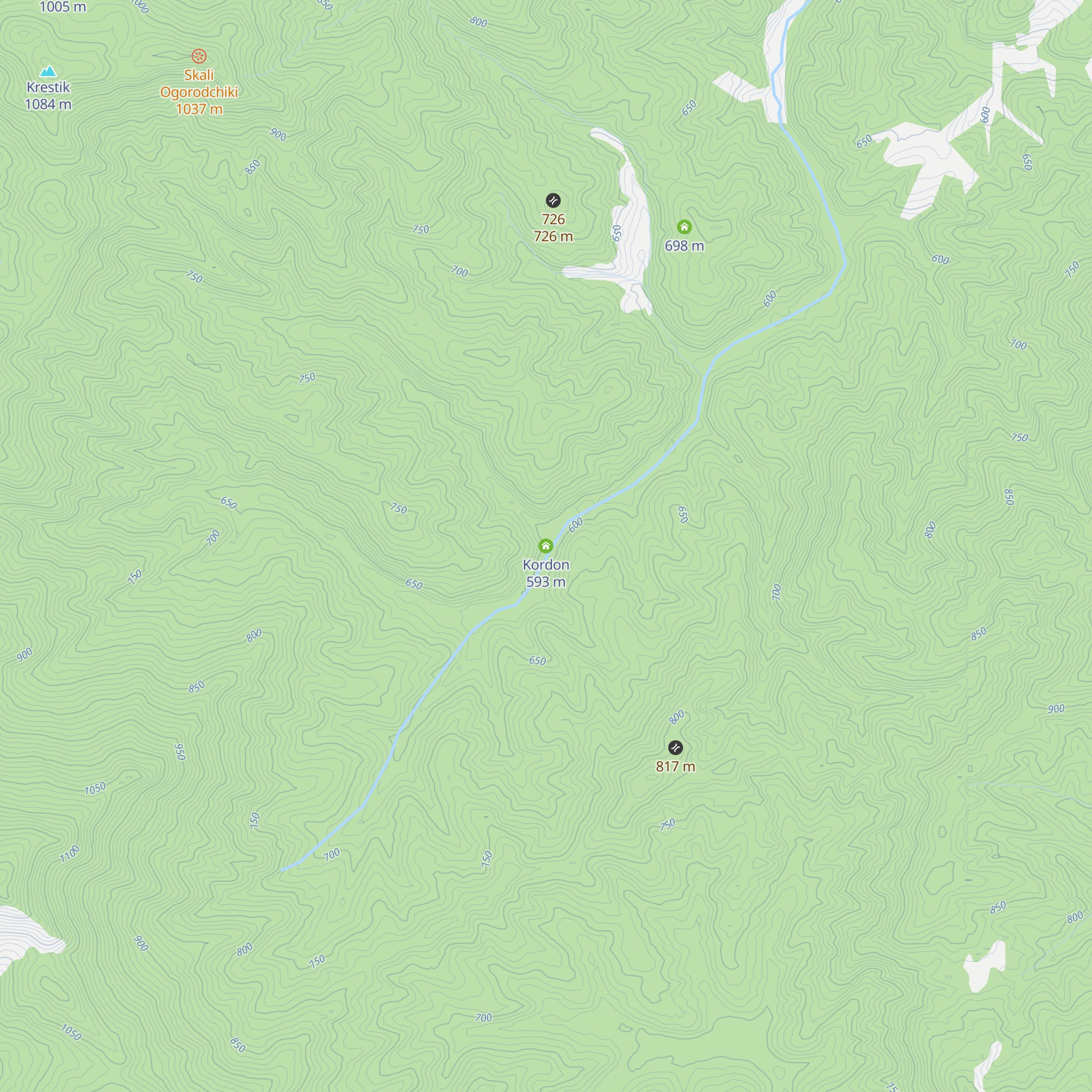 Kordon map