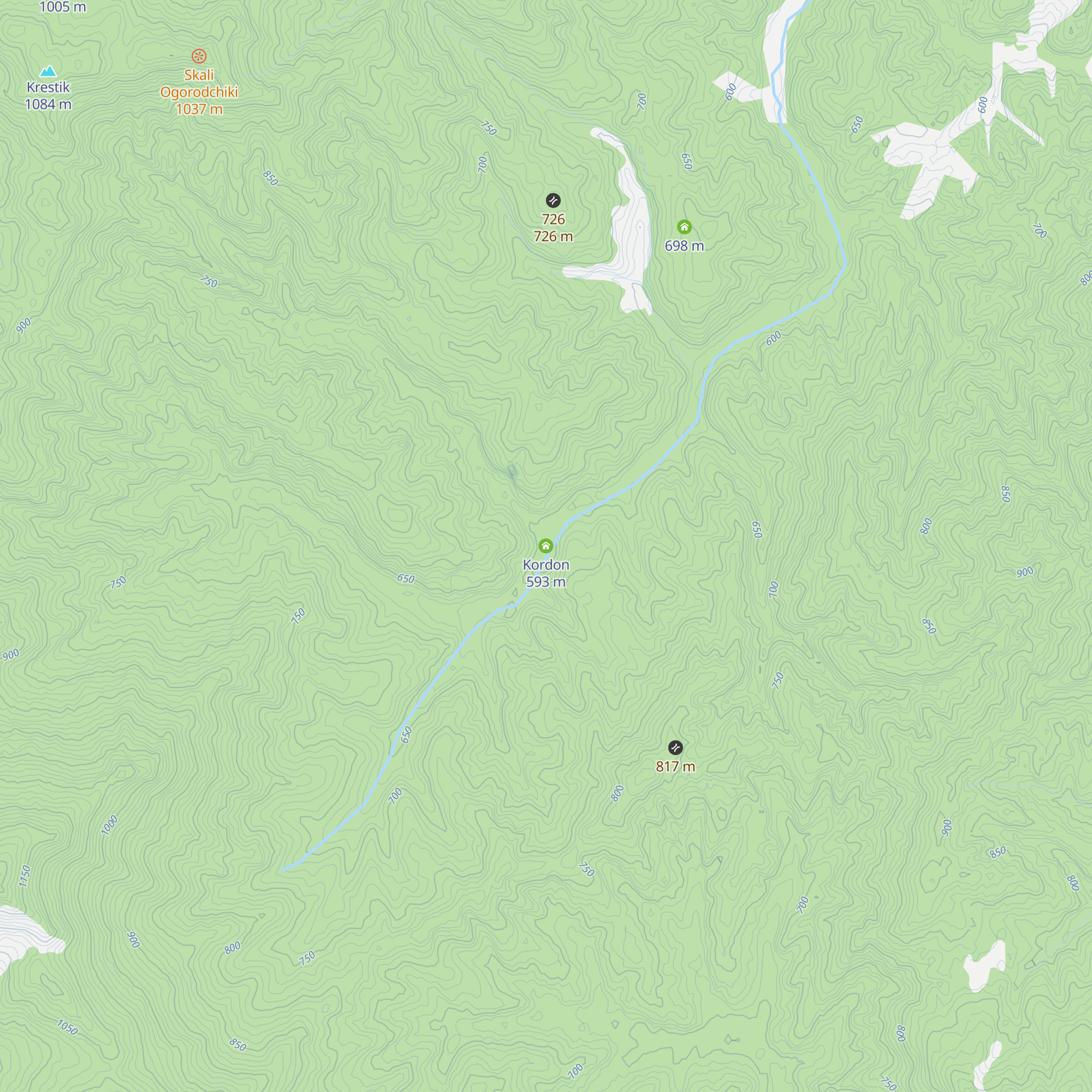 Kordon map