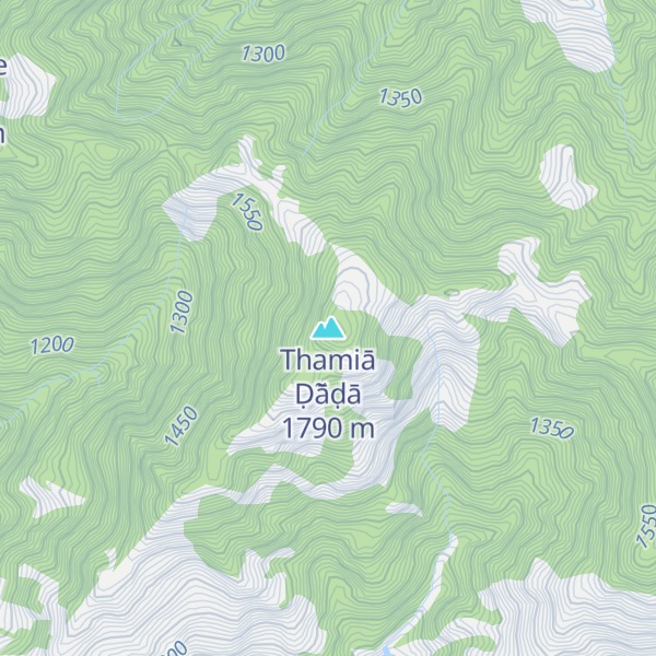 Map of Thamiā Ḍā̃ḍā