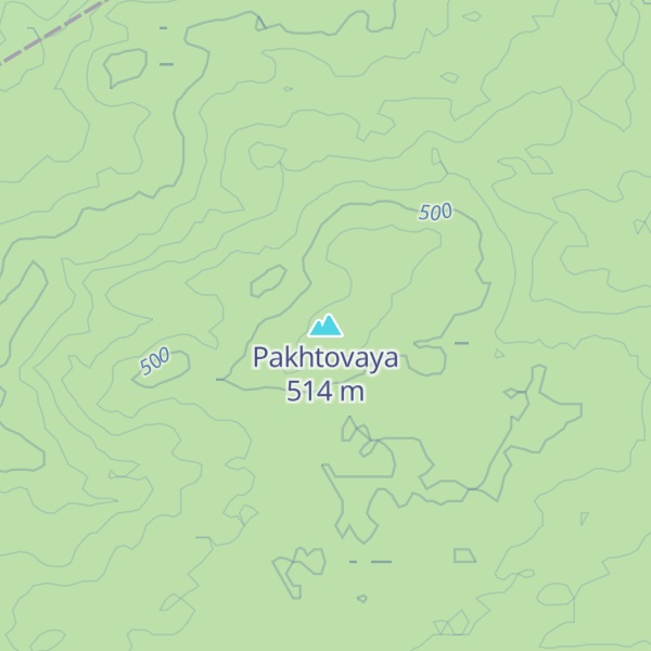 Map of Pakhtovaya