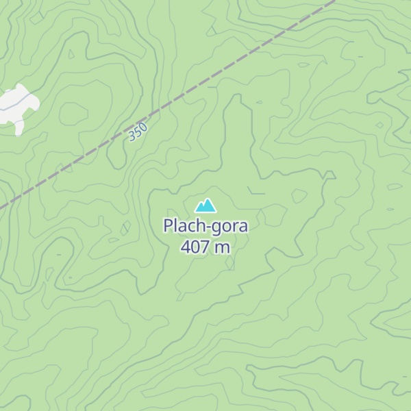 Map of Plach-gora