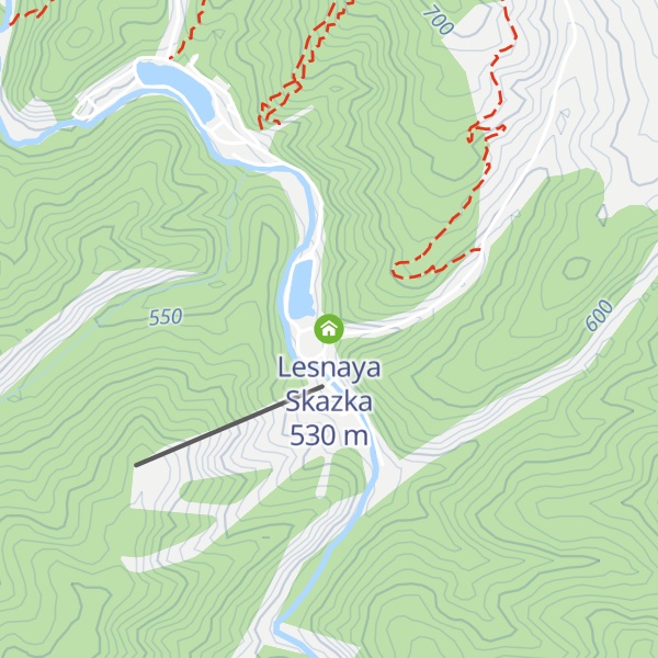 Map of Lesnaya Skazka