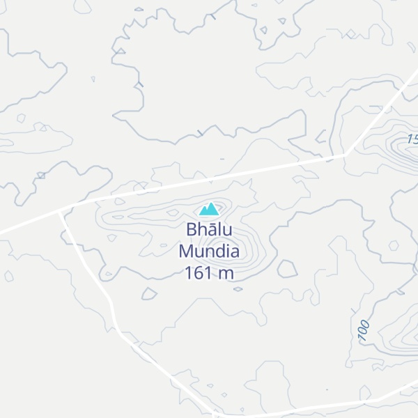 Map of Bhālu Mundia