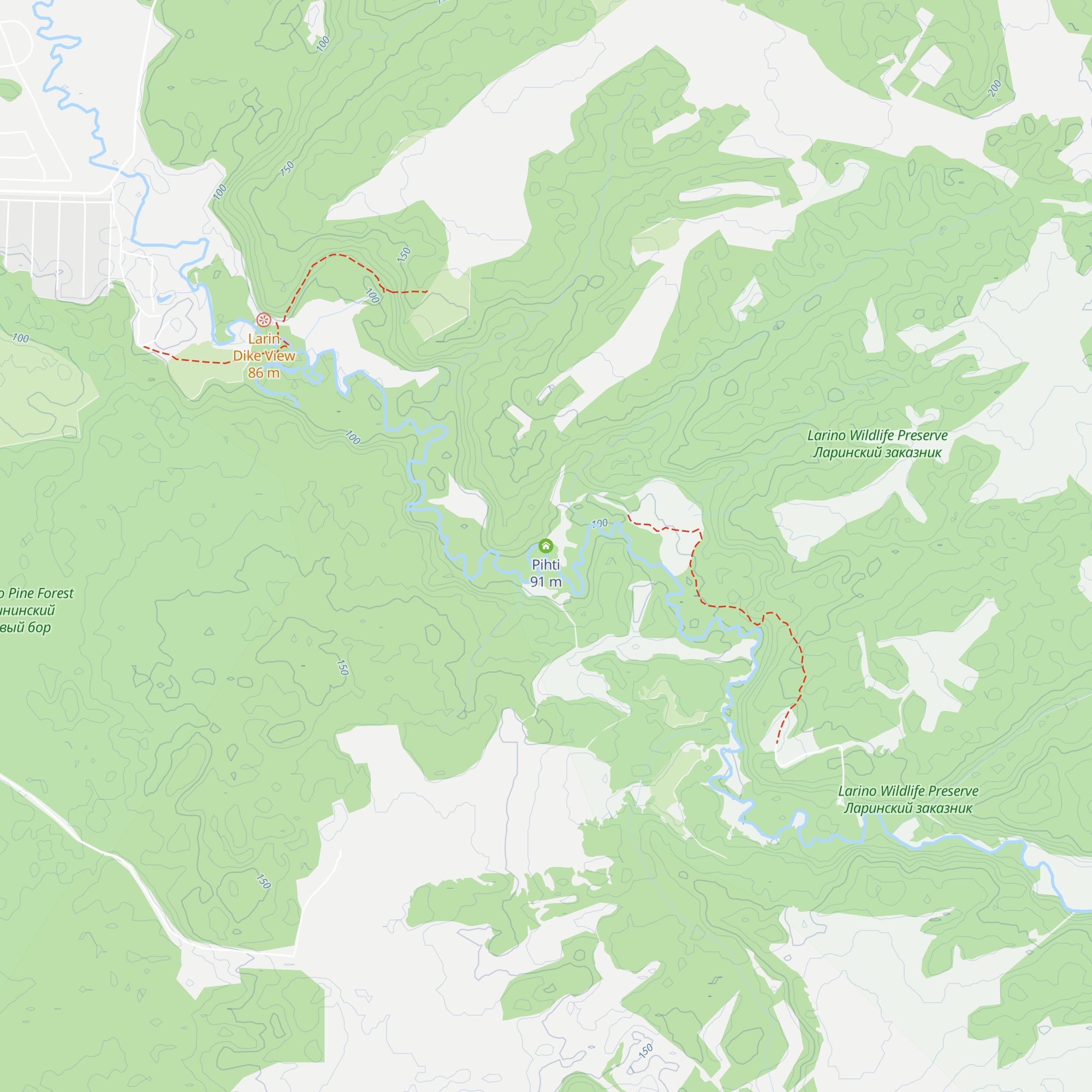 Pihti map