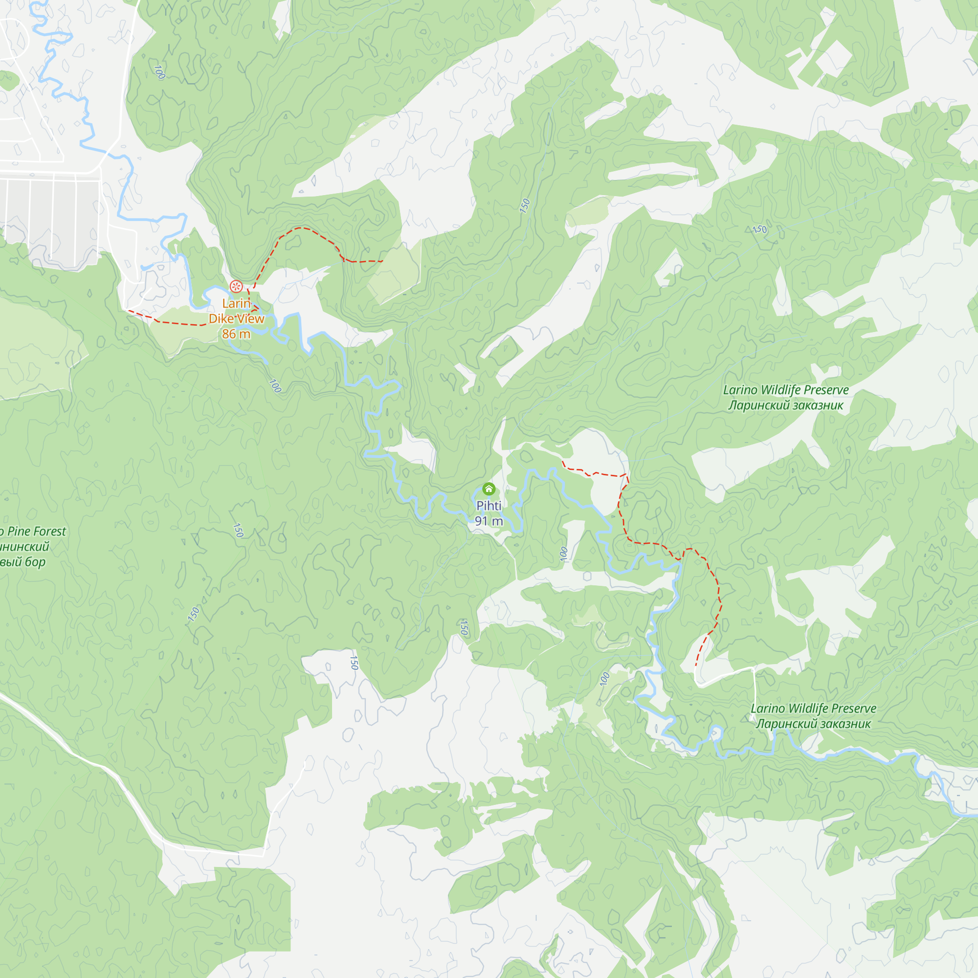 Pihti map