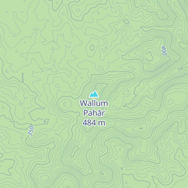 Map of Wallum Pahār