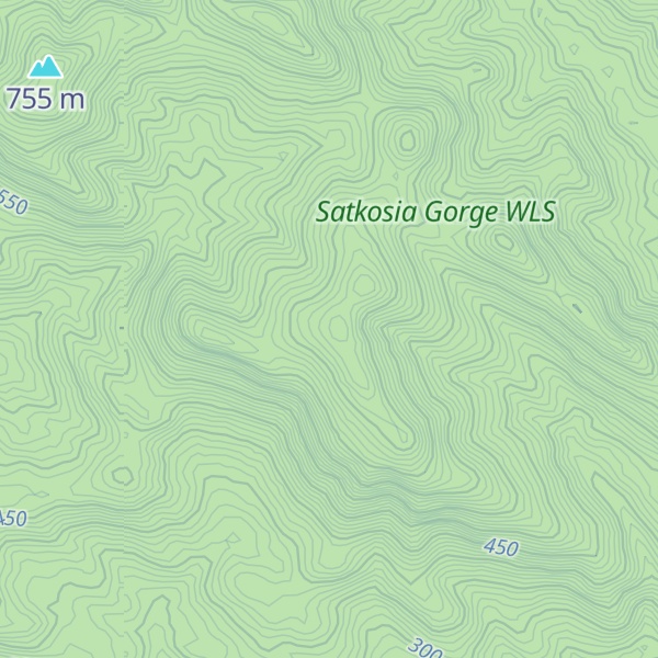 Map of Gāndighosara Pahār