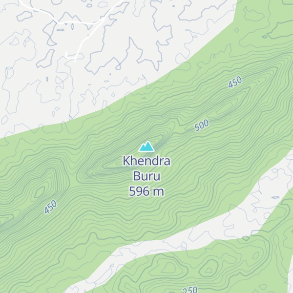 Map of Khendra Buru