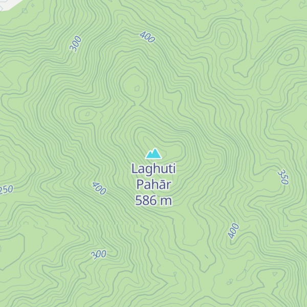 Map of Laghuti Pahār