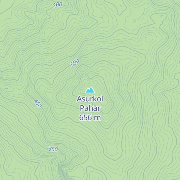 Map of Asurkol Pahār