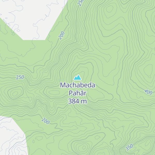 Map of Machabeda Pahār
