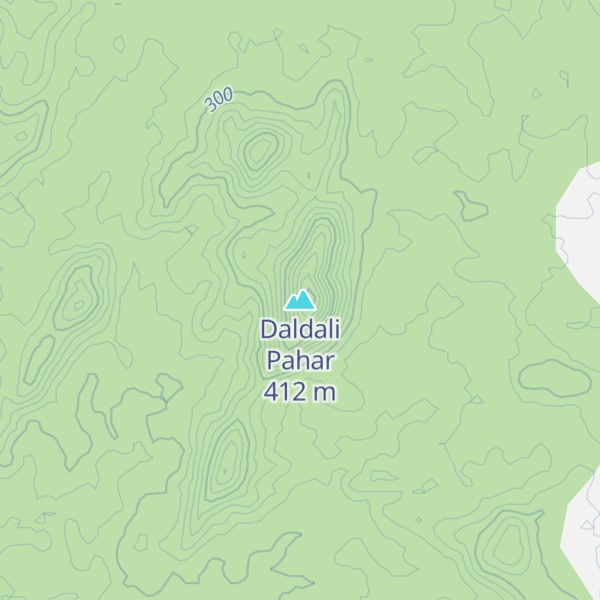 Map of Daldali Pahar