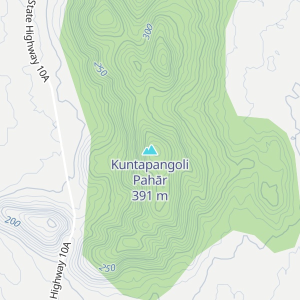 Map of Kuntapangoli Pahār