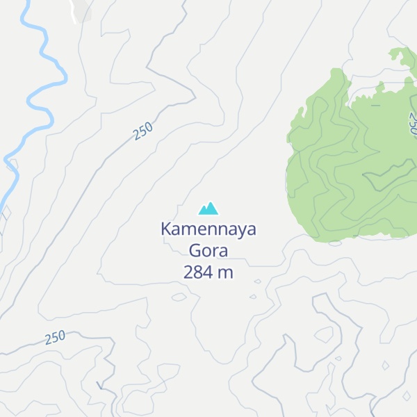 Map of Kamennaya Gora