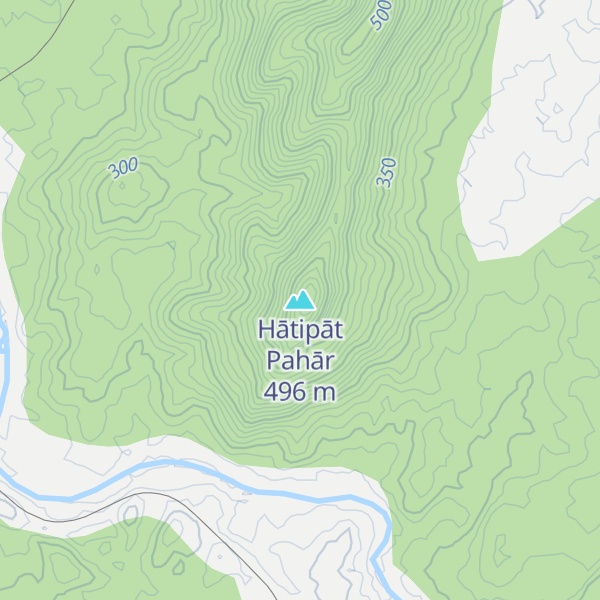 Map of Hātipāt Pahār