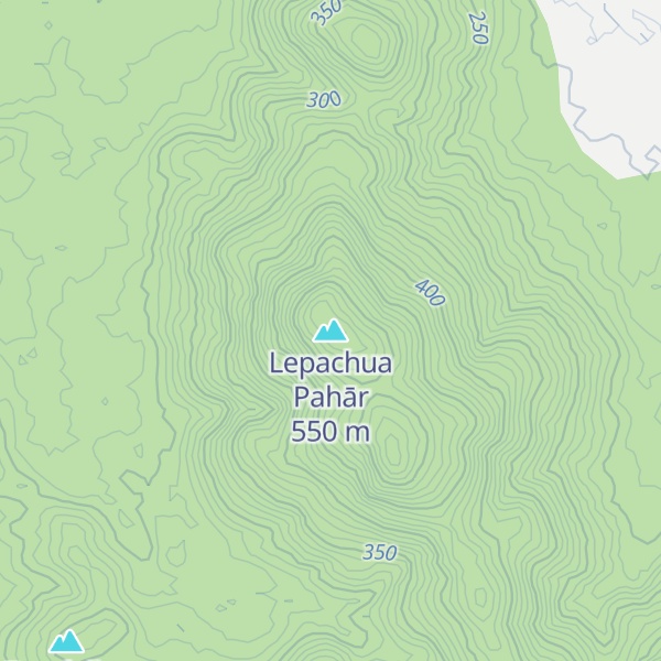 Map of Lepachua Pahār
