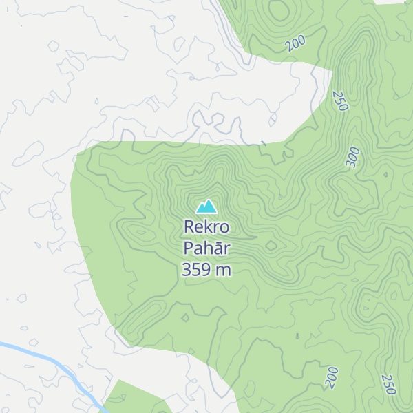Map of Rekro Pahār