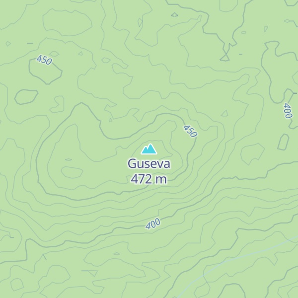 Map of Guseva