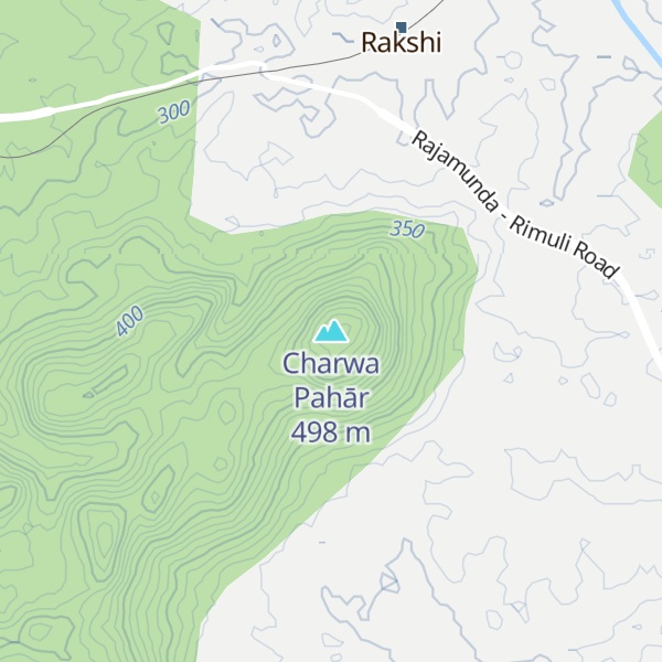 Map of Charwa Pahār