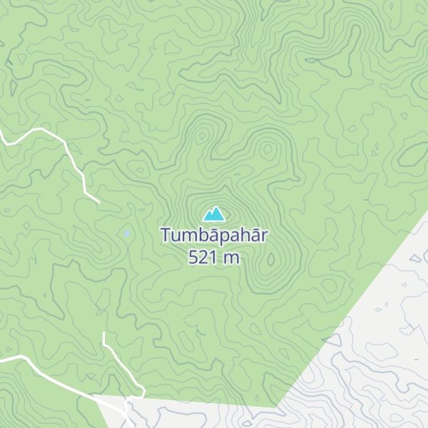 Map of Tumbāpahār