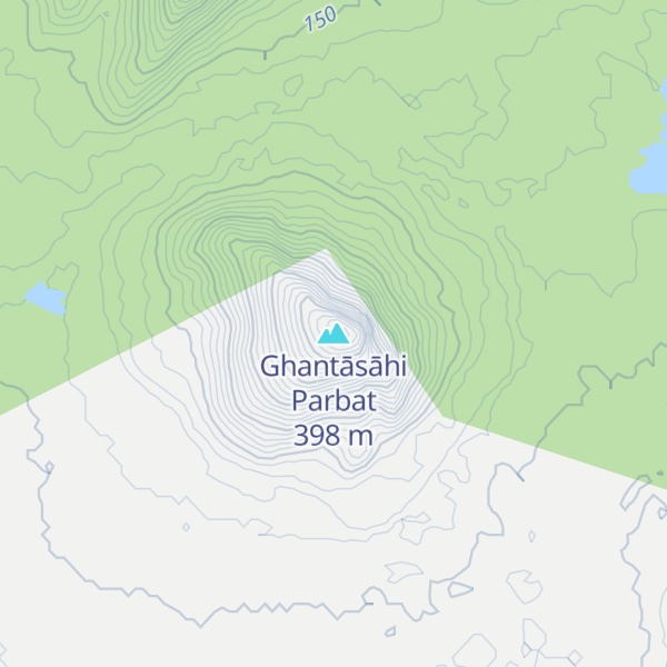 Map of Ghantāsāhi Parbat