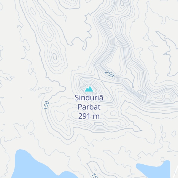 Map of Sinduriā Parbat