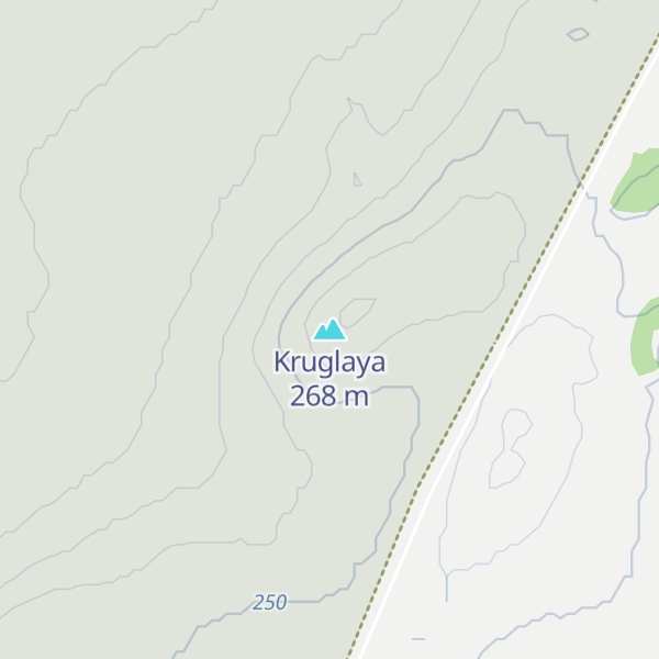 Map of Kruglaya