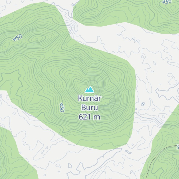 Map of Kumār Buru