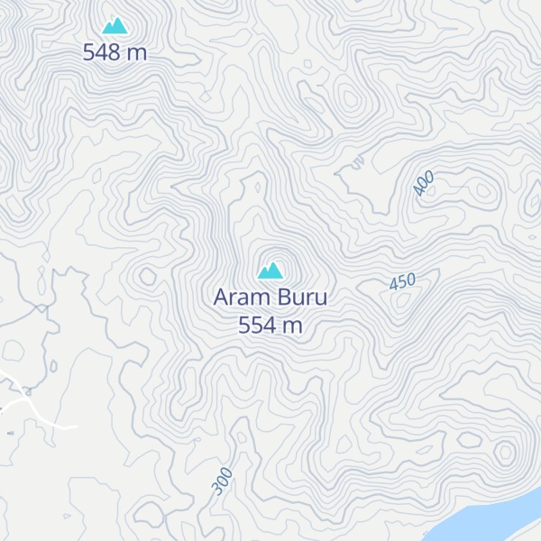 Map of Aram Buru