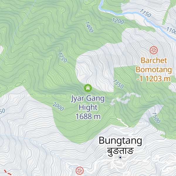 Map of Jyar Gang Hight