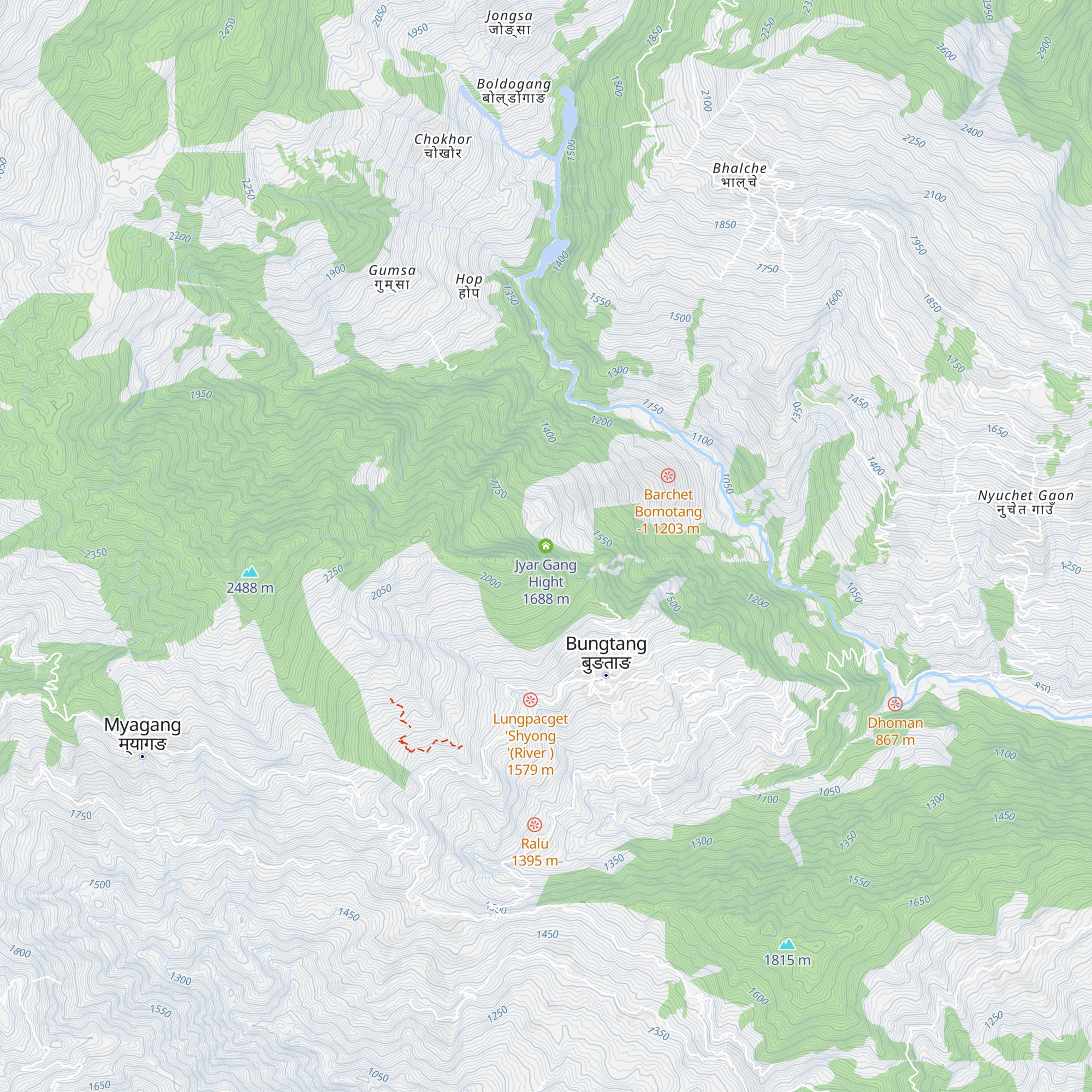 Jyar Gang Hight map