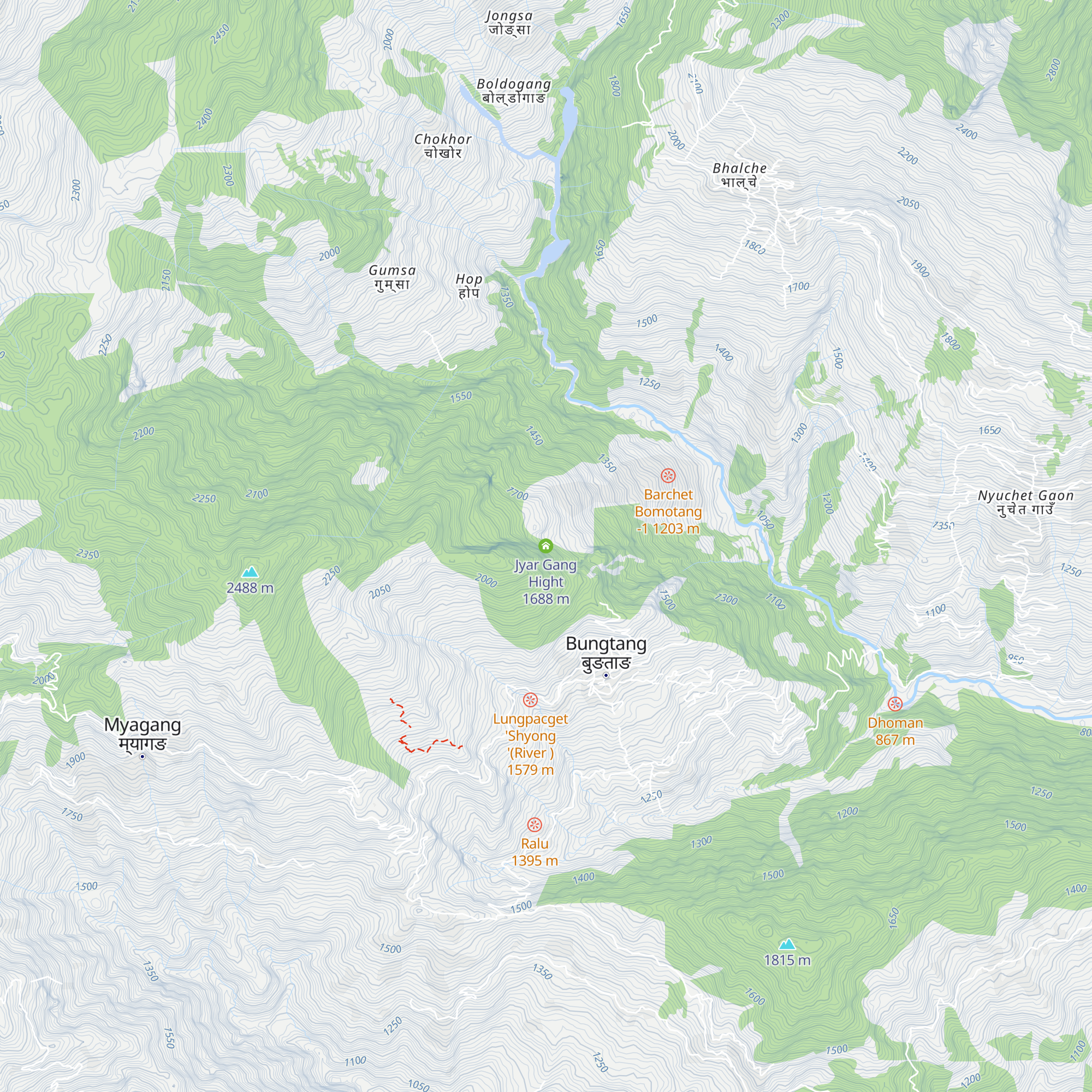 Jyar Gang Hight map