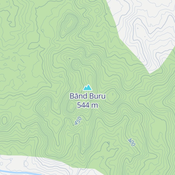 Map of Bānd Buru