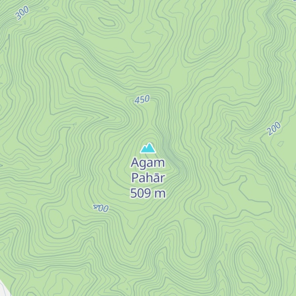 Map of Agam Pahār