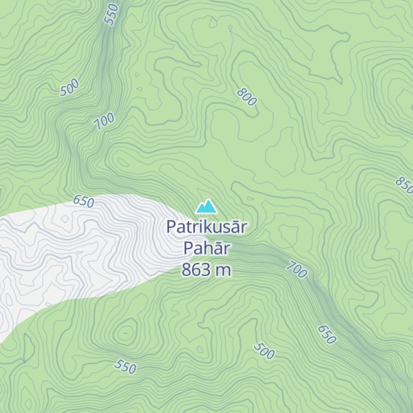 Map of Patrikusār Pahār
