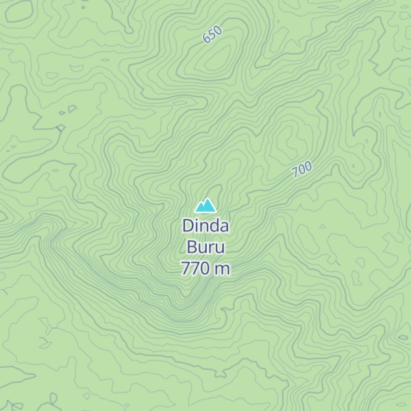 Map of Dinda Buru