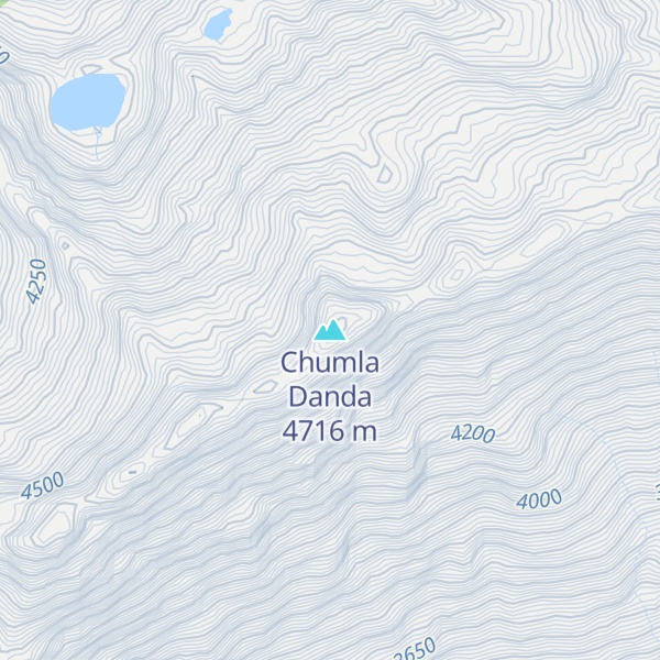 Map of Chumla Danda