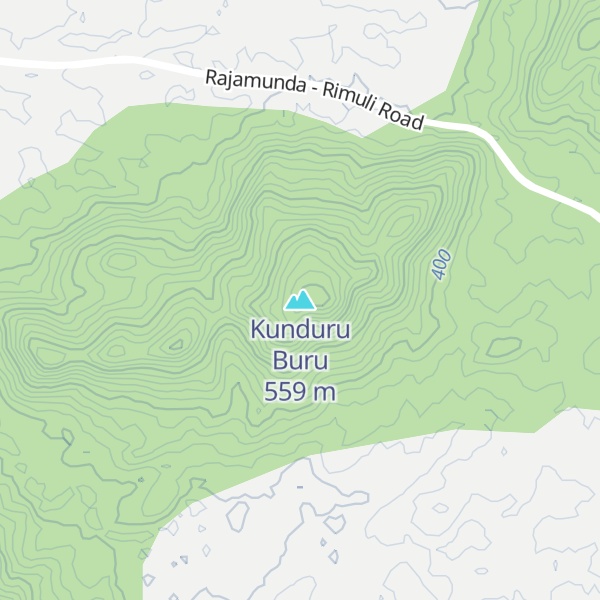 Map of Kunduru Buru
