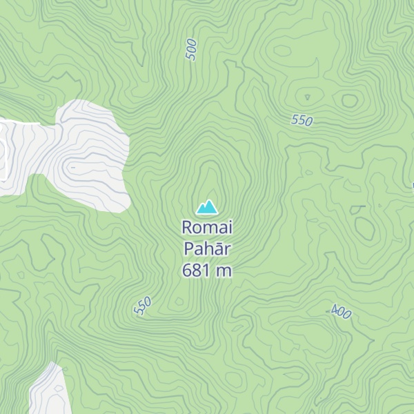 Map of Romai Pahār