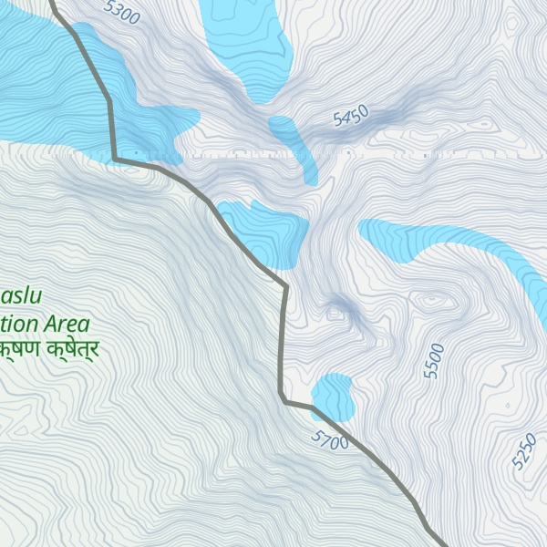 Map of Punchen Himal