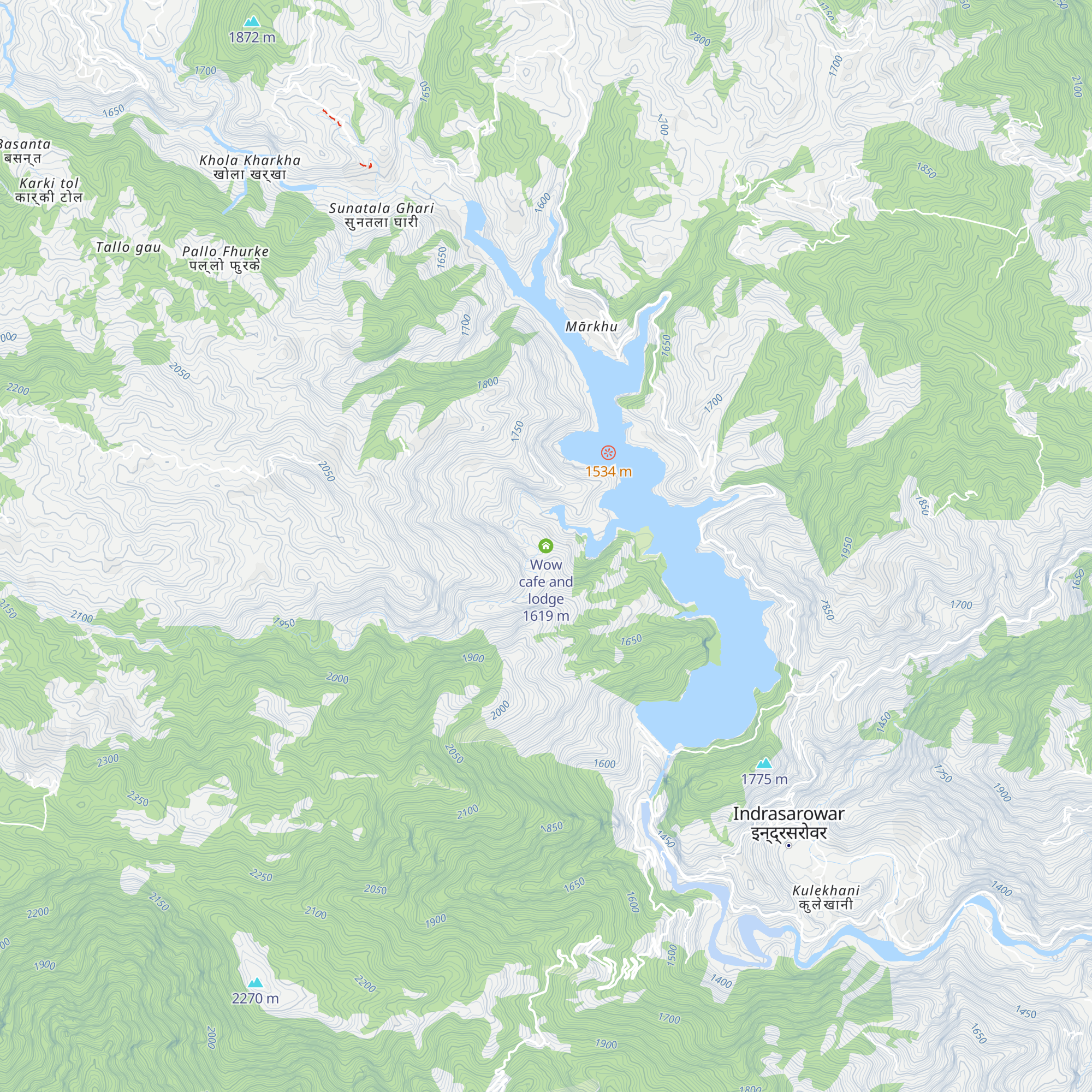 Wow cafe and lodge map