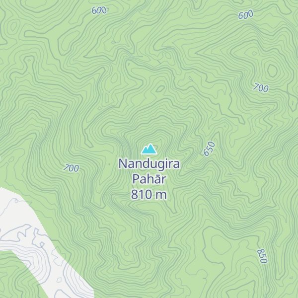 Map of Nandugira Pahār