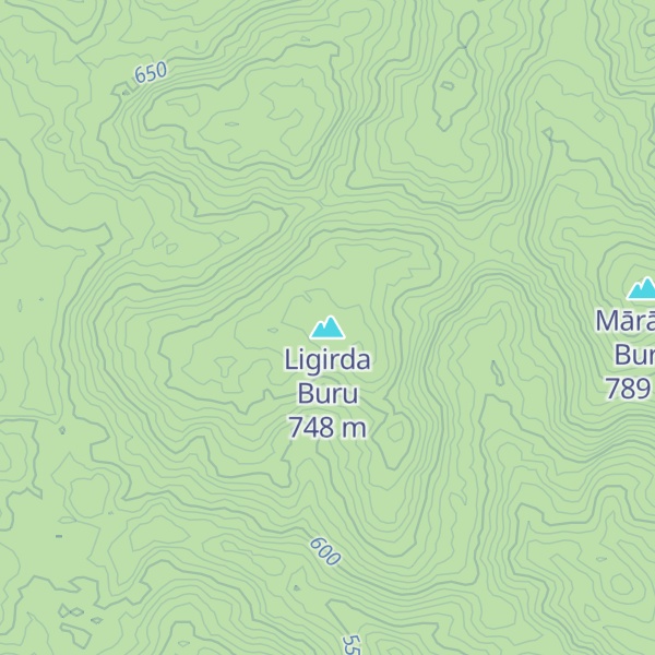 Map of Ligirda Buru