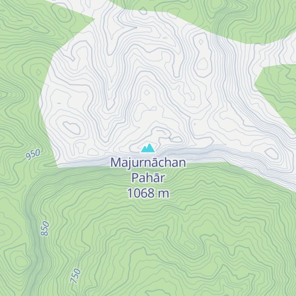 Map of Majurnāchan Pahār