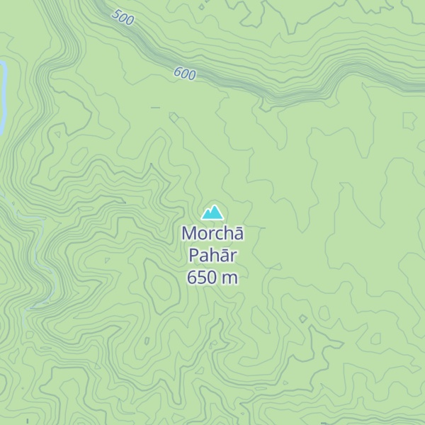 Map of Morchā Pahār
