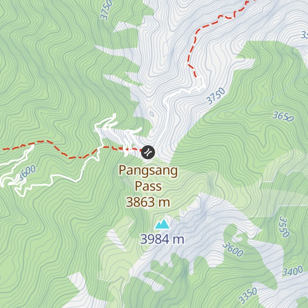 Map of Pangsang Lodge